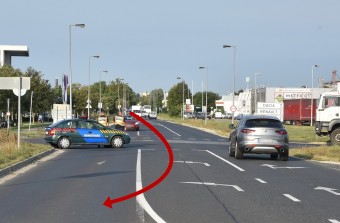 Kekeckedett a vasi zsarukkal, elvették a rendszámát