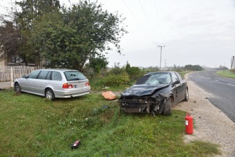 Részeg alfás nő zúzta le a BMW-t Rábahídvégen