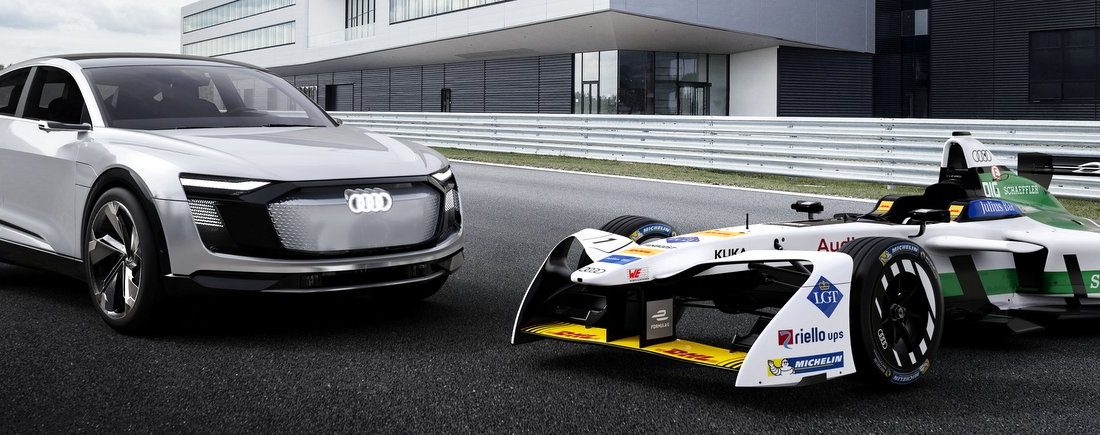 Az Audi is megépítette a maga villany-versenyautóját