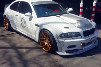 Pokoli erőgép került ebbe az M3-as BMW-be