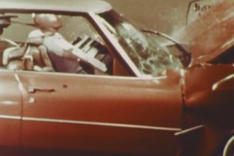 Kijózanító töréstesztvideó a 70-es évekből