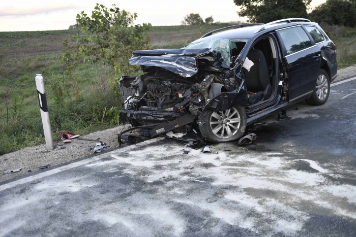 Két halálos áldozat a 81-esen, fotókon a baleset 1