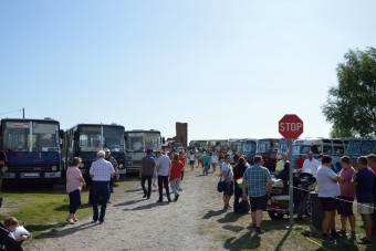 Különleges Ikarusok sorakoztak fel Polgárnál
