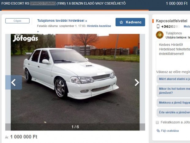 Ettől a széttuningolt Fordtól megőrülsz