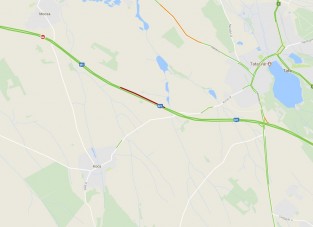 Újabb tömegbaleset az M1-esen