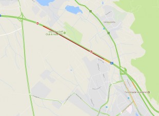 Tömegbaleset az M1-esen, hatalmas a torlódás