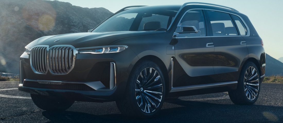 Fejedelmien ormótlan a BMW új szuperluxus-terepjárója