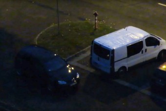 Egy nyíregyházi autós picit kiakadt a parkolóban