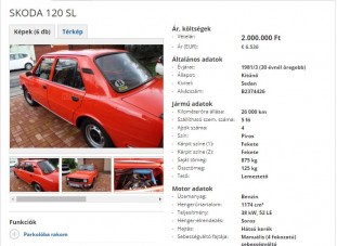 Megsimogatja a lelked ez az eladó Škoda 120