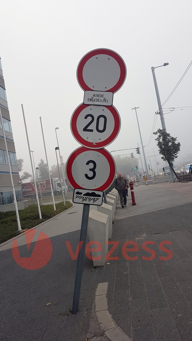 Megtaláltuk a helyet Budapesten, ahol 3 km/órás korlátozás van érvényben 1 Megtaláltuk a helyet Budapesten, ahol 3 km/órás korlátozás van érvényben 1