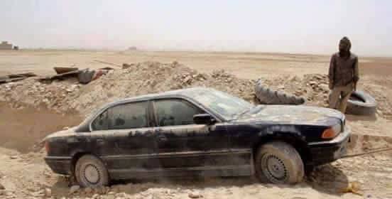 Elásott, páncélozott BMW került elő a föld alól 3