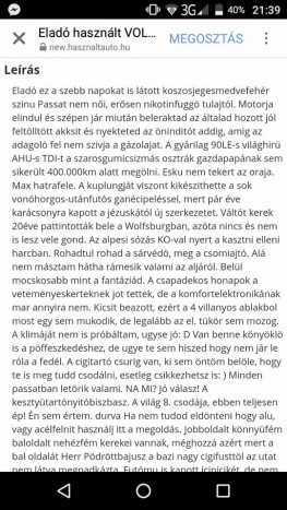 Eladó “koszosjegesmedveszínű” VW Passat, amit az alpesi sózás KO-val ütött ki 3