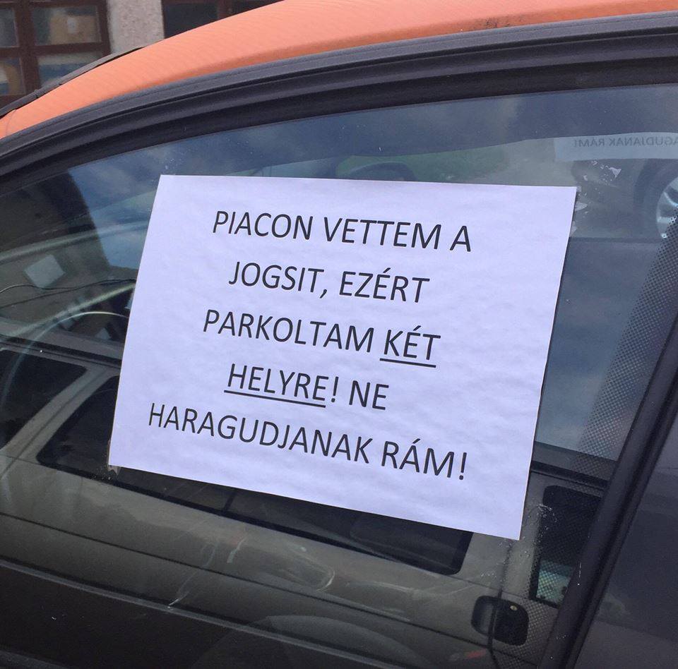 Ez feljogosít rá, hogy bénán parkolj? 1 Ez feljogosít rá, hogy bénán parkolj? 1
