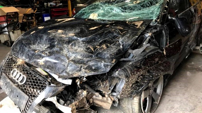 Ilyen az, ha valaki 200 km/óra felett néz el egy derékszögű kanyart 2