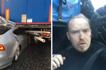 Valószínűleg ez az év legdurvább szelfije, ami autóban készült