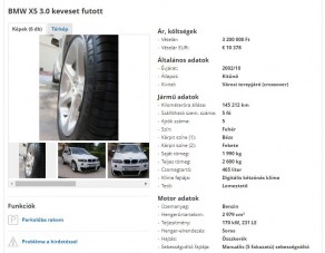 Te megvennéd ezt a predátorarcú X5-ös BMW-t? Sajnos belül sem szebb