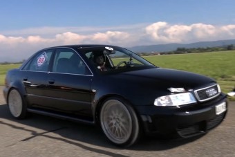 Bitang módon szól ez a bivalyerős Audi