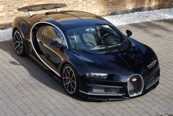 Itt az első használt Bugatti Chiron