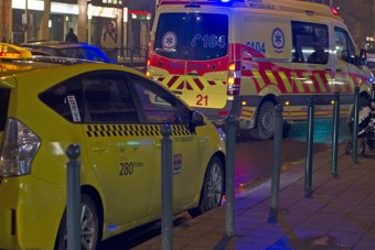 Taxis terrorizált egy szirénázó mentőt Budapesten