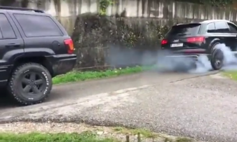 Kötélhúzás: Audi SQ7 vs. Jeep Grand Cherokee