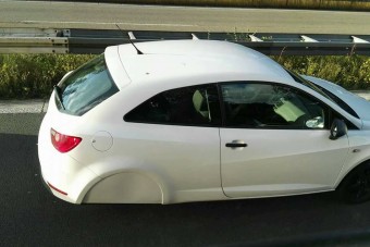 A német autópályán olyat fotóztak, amilyet még soha nem láttunk