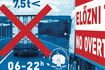 Lecsap a rendőrség, rendet vág a kamionosoknál