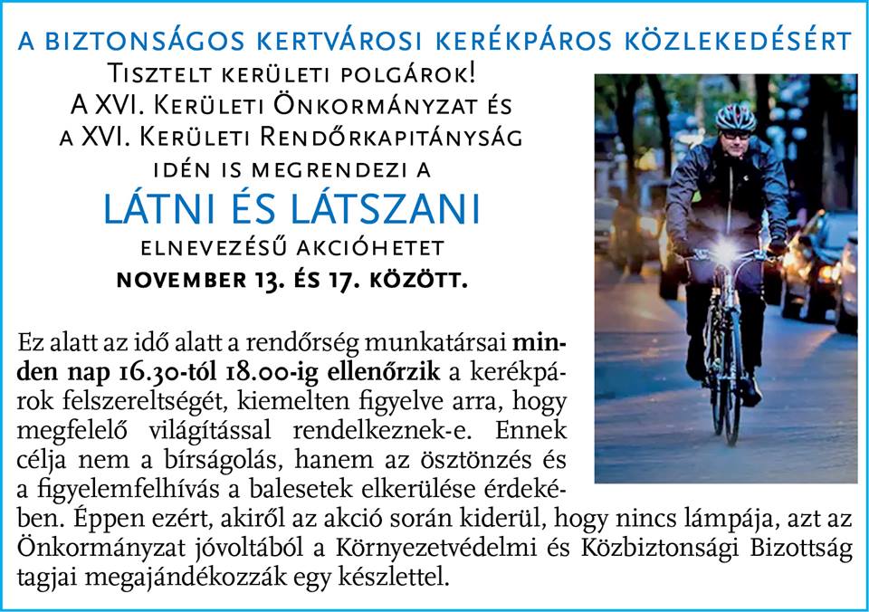 Ingyen adnak lámpákat a pesti bringásoknak 1 | Vezess Ingyen adnak lámpákat a pesti bringásoknak 1