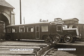 Ilyen is volt: gumikerekes sínautóbusz