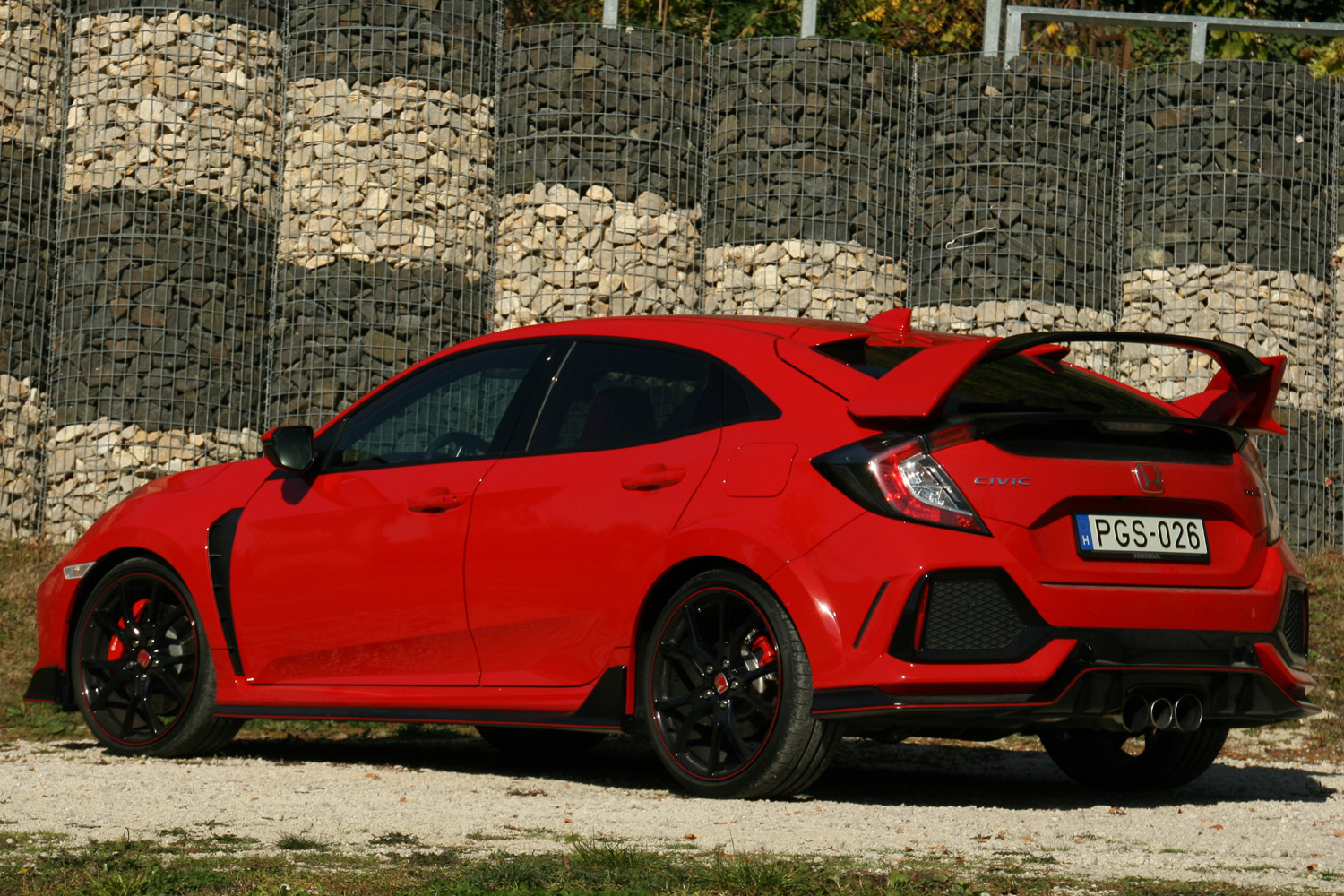 Teszten a Honda Civic Type R – Falhoz állít 7