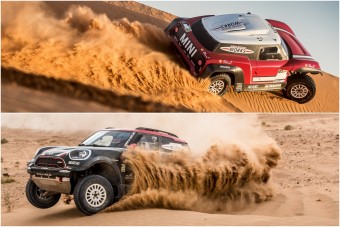 Kétféle versenyautóval indul a Dakaron a MINI