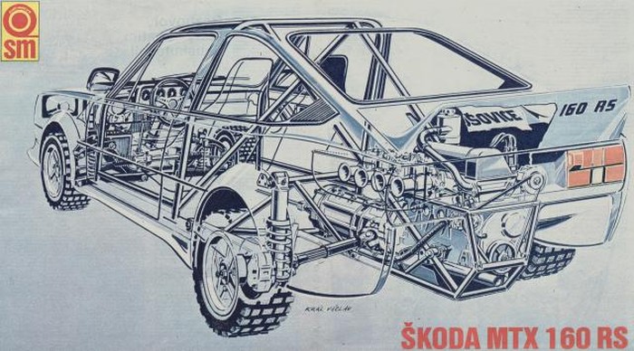 Ez itt a Lada-motoros Skoda. Igen, az! 1