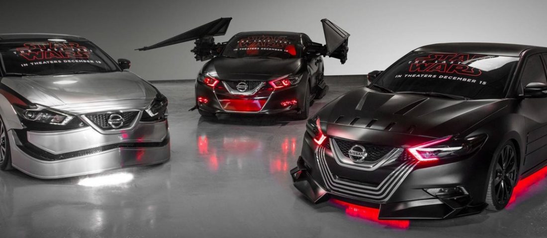 Star Wars űrhajókat csináltak ezekből a Nissanokból