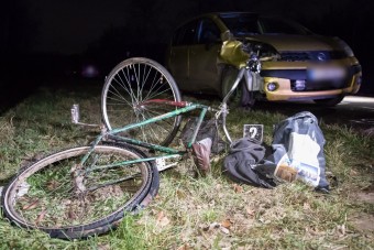 Halálra gázoltak egy kerékpárost Hajdúhadháznál