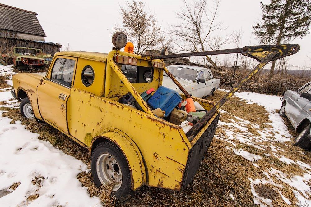 Hihetetlen autógyűjtemény pusztul Oroszországban 11