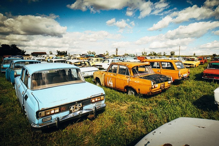 Hihetetlen autógyűjtemény pusztul Oroszországban
