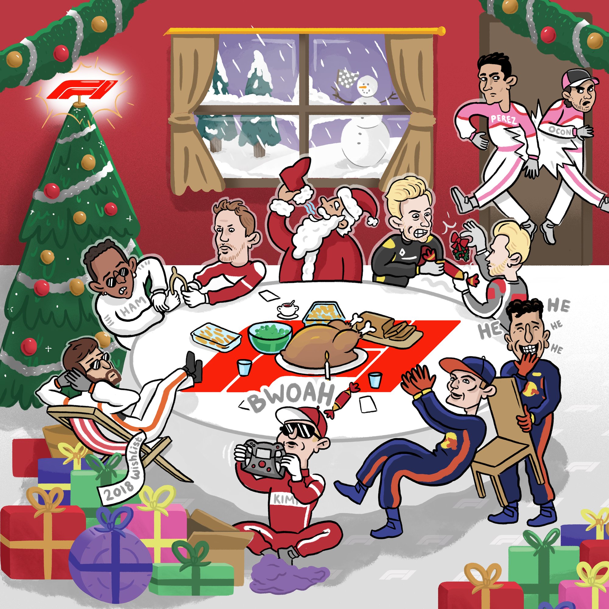 F1: Karácsonykor is ütköznek a Force India-pilóták 1