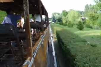 Videó bizonyítja: egy jó magyar Ikarus elpusztíthatatlan