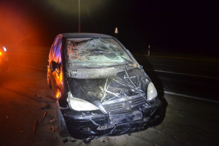 Rémisztő baleset történt az 1-es úton