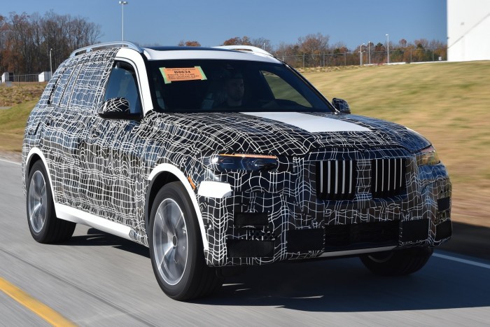 Célegyenesben a BMW X7 gyártása