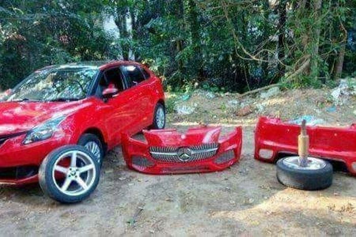 Pofátlan átverés: Mercedesnek álcázva adtak el egy használt Suzukit 3