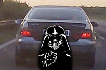 Találtunk három egyedi rendszámot, az első a kedvencünk