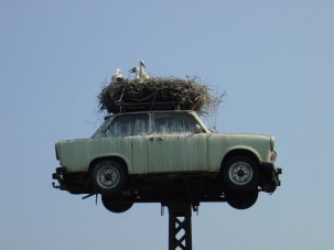 Már le se tojják a világ legtöbbet fotózott Trabantját