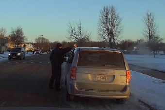 Reggeli kávé miatt állította meg a rendőr