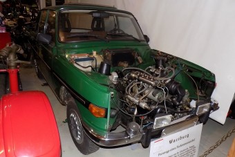 Ördögi szerkezet a turbinás Wartburg