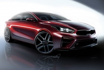 Vadonatúj kompakt szedán a Kiától