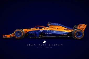 F1: Rá sem lehet majd ismerni az új McLarenre