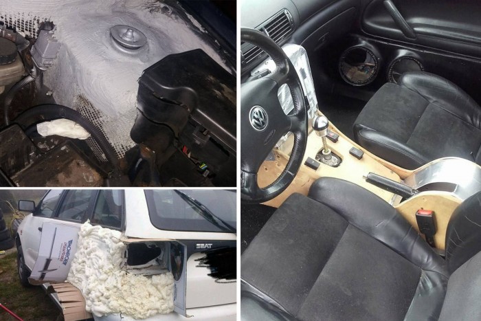 11 meglepő, de inkább sokkoló kép műhelybe került autókról