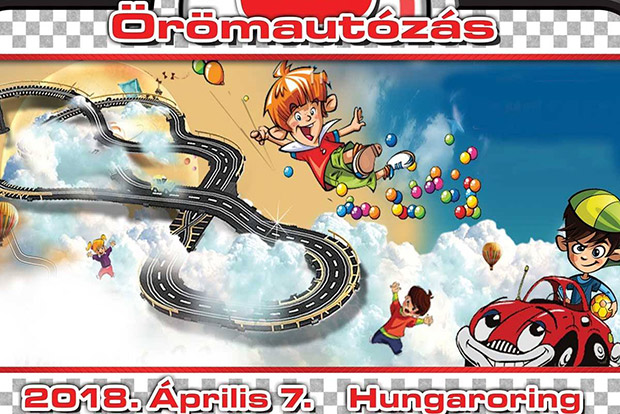 Versenyzők örömautóztatnak beteg gyerekeket