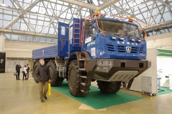 Csontszaggató hidegre tervezték ezt a Kamazt