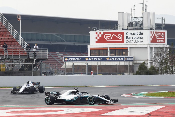 Forma-1: Óriásgaléria a tesztről